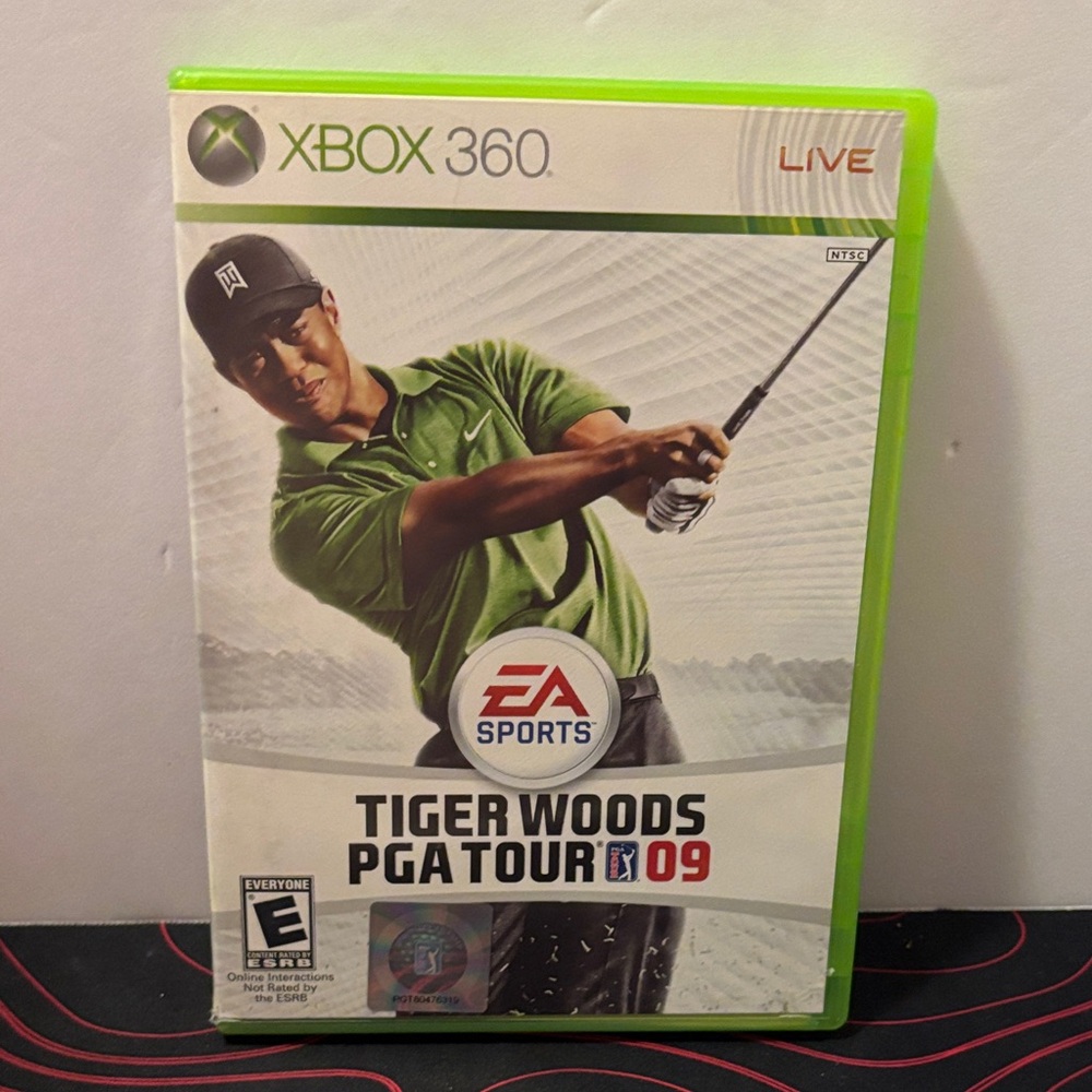 Tiger Woods PGA Tour 09 for Xbox 360 - Green Case